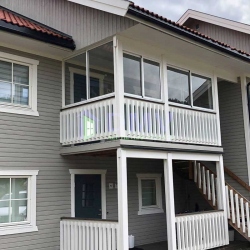 Sliding systems non-insulated