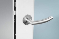 Doors handle silver