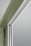 HS sliding doors + ALU clads