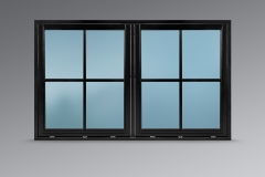 D56 Window painted black color