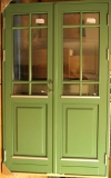 Double entrance doors