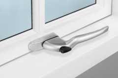 Window handle with knob