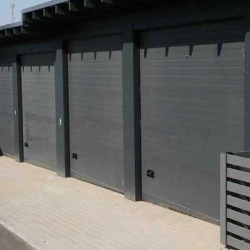 Industrial garage doors