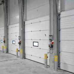 Industrial garage doors