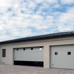 Industrial garage doors