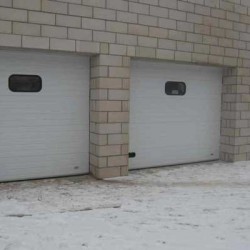 Industrial garage doors
